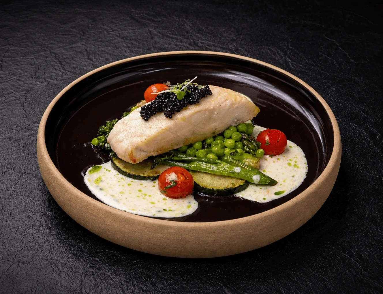 OVEN-BAKED STURGEON